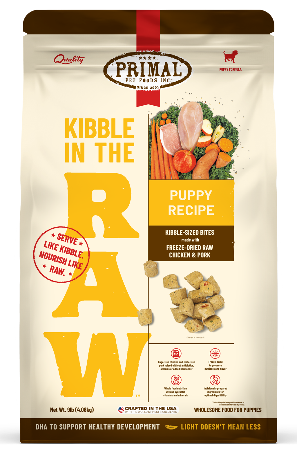 Primal Kibble in the Raw