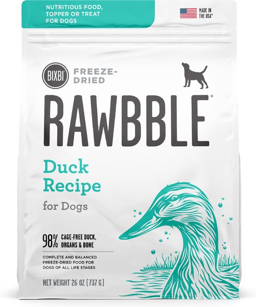 Bixbi Rawbble Freeze-Dried Dog Food